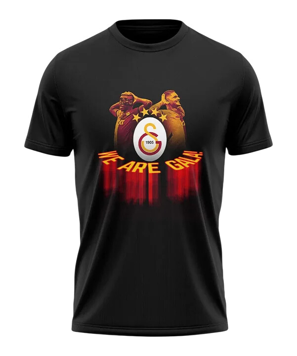 galatasaray istanbul we are gala t-shirt schwarz