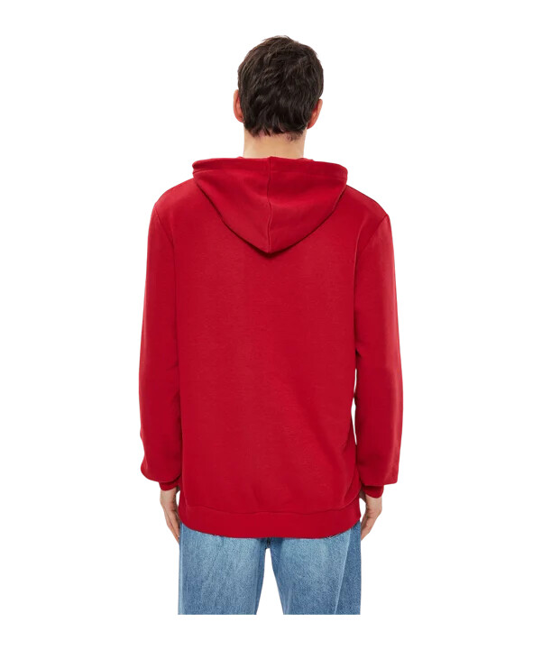 galatasaray istanbul big logo sweatshirt rot