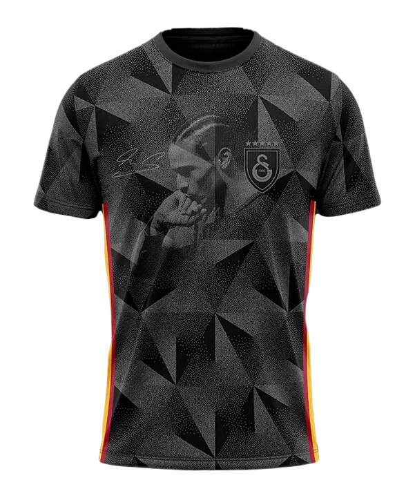 galatasaray istanbul leroy sane t-shirt kids schwarz