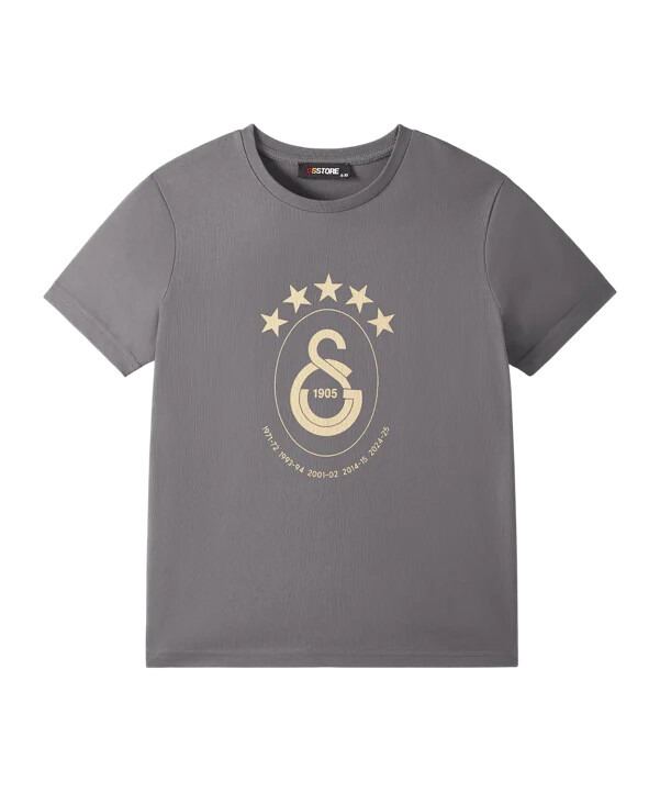galatasaray istanbul galatasaray istanbul 5 stars t-shirt kids grau