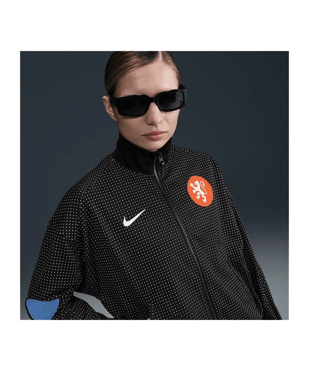 nike niederlande anthem jacke damen schwarz f010
