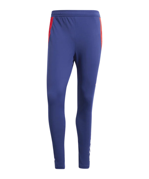 adidas olympique lyon trainingshose blau
