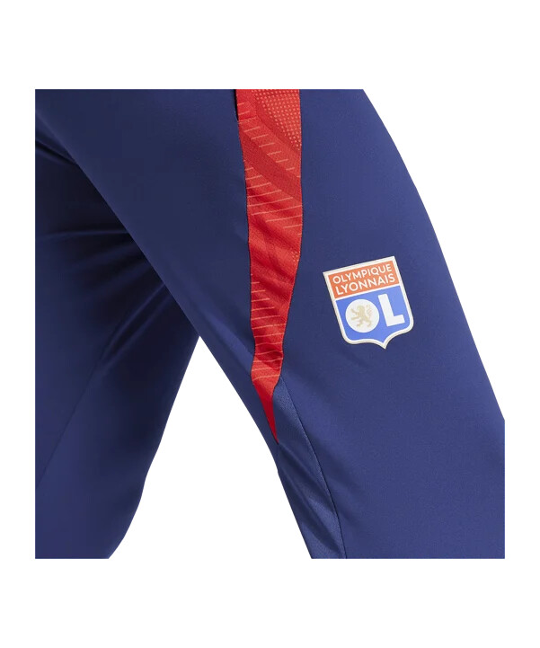 adidas olympique lyon trainingshose blau