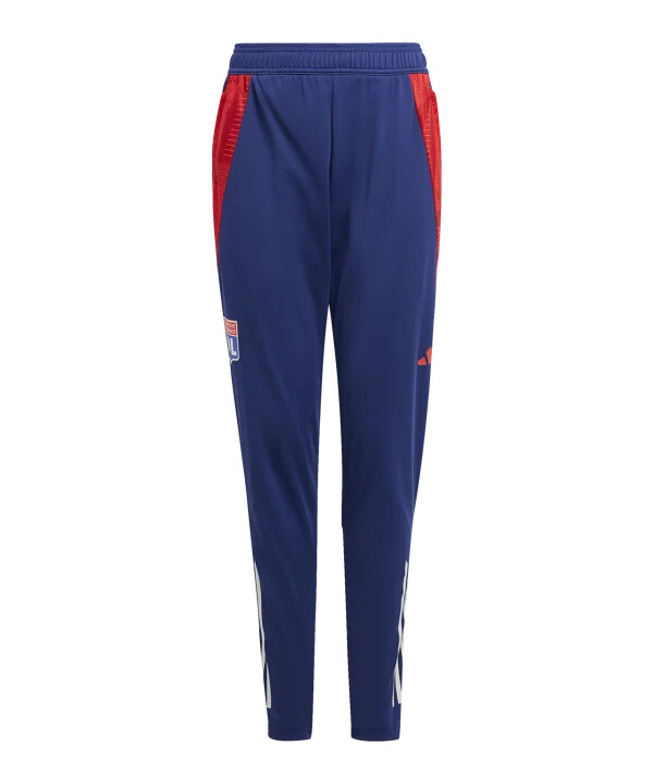 adidas olympique lyon trainingshose kids blau