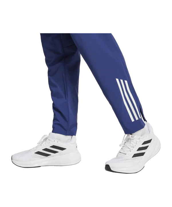 adidas olympique lyon prematch hose 20242025 blau