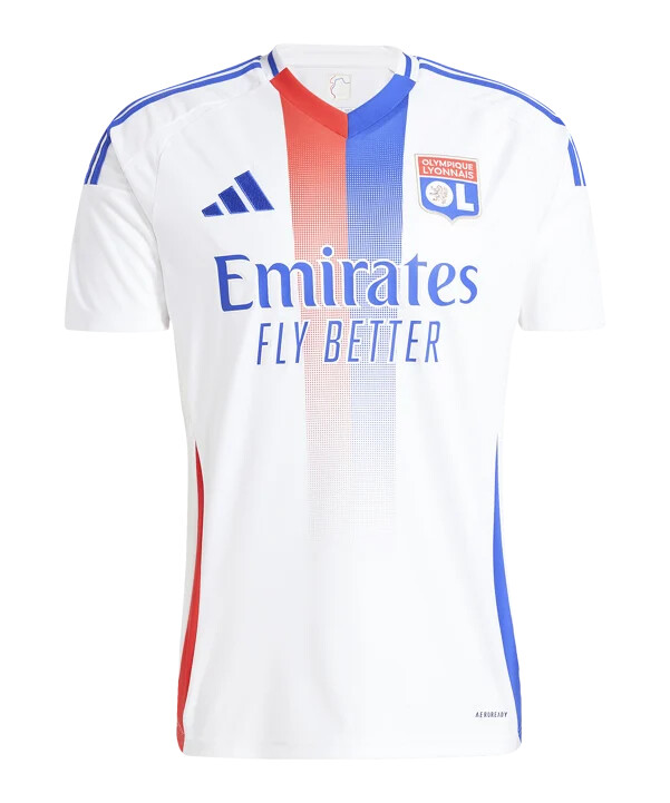 adidas olympique lyon trikot home 20242025 weiss