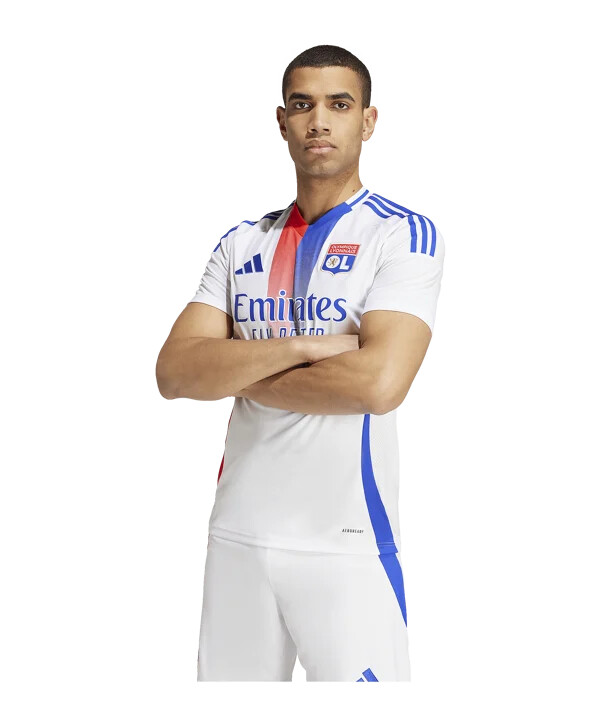 adidas olympique lyon trikot home 20242025 weiss