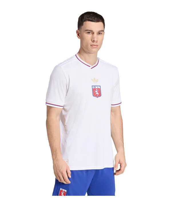 adidas olympique lyon 75 trikot weiß