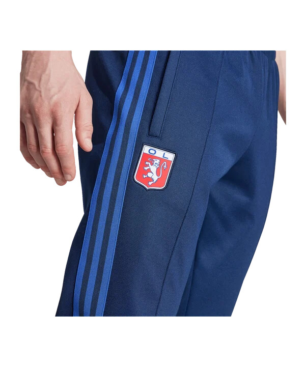 adidas olympique lyon 75 trainingshose blau