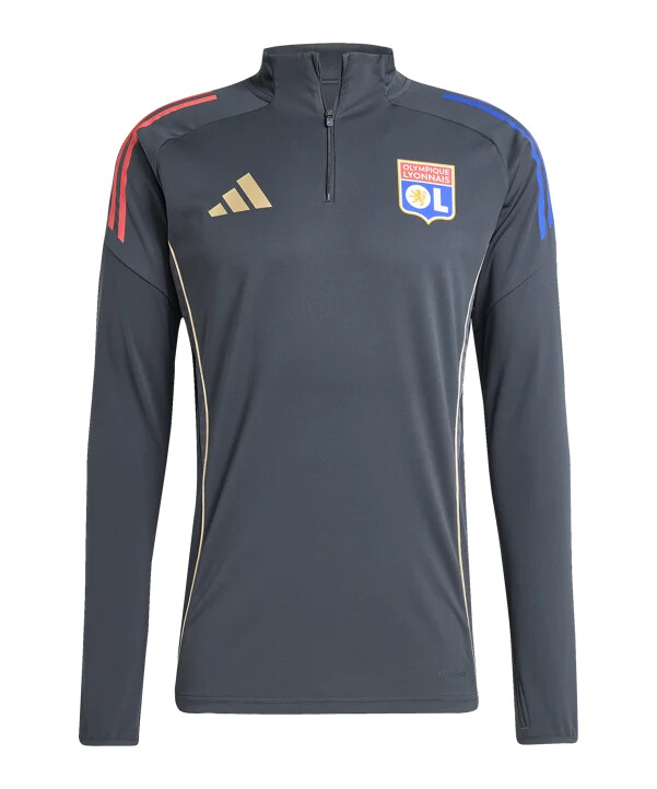 adidas olympique lyon competition sweatshirt grau