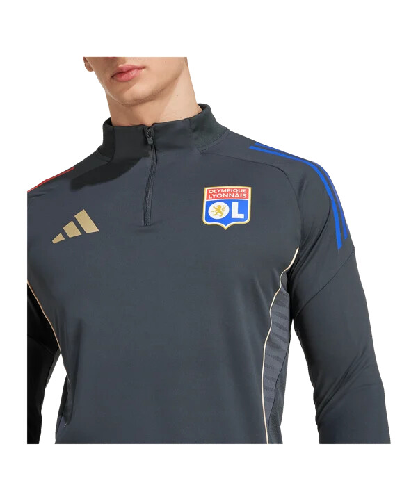 adidas olympique lyon competition sweatshirt grau