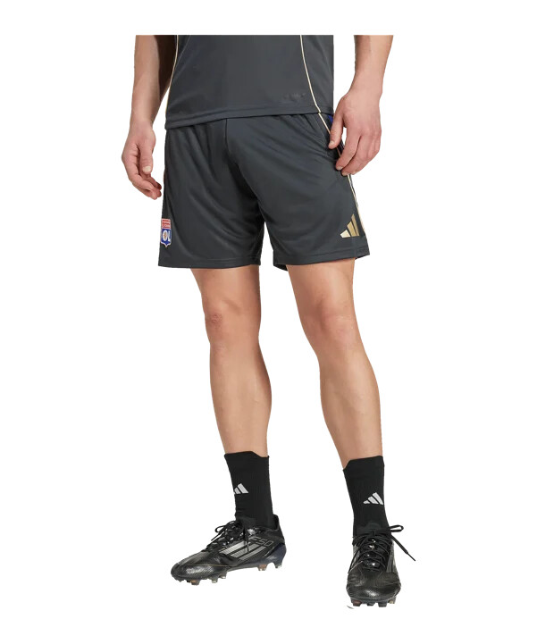 adidas olympique lyon training short grau