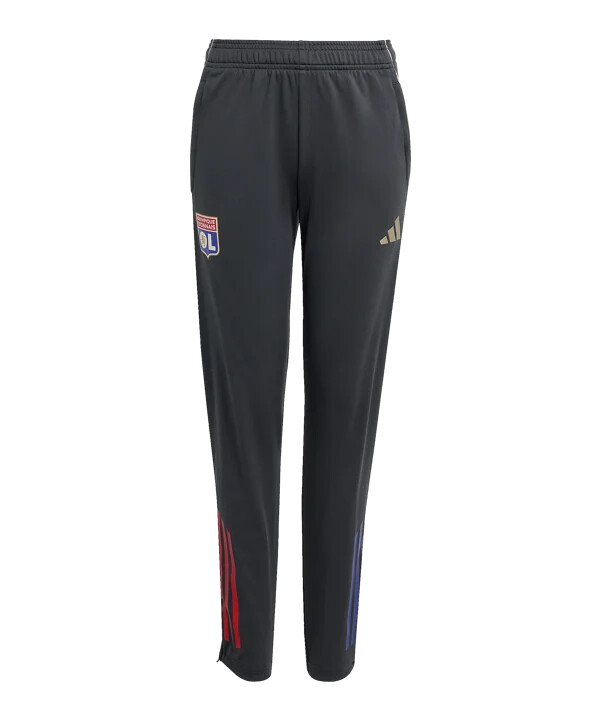 adidas olympique lyon trainingshose kids grau