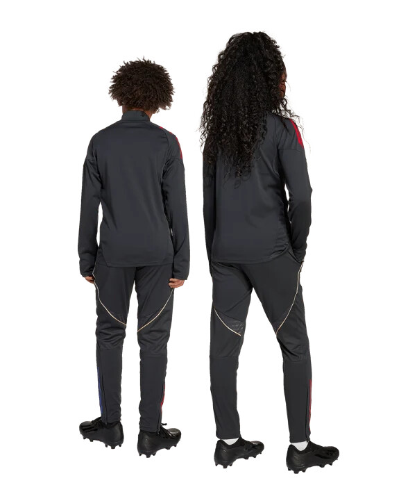 adidas olympique lyon trainingshose kids grau