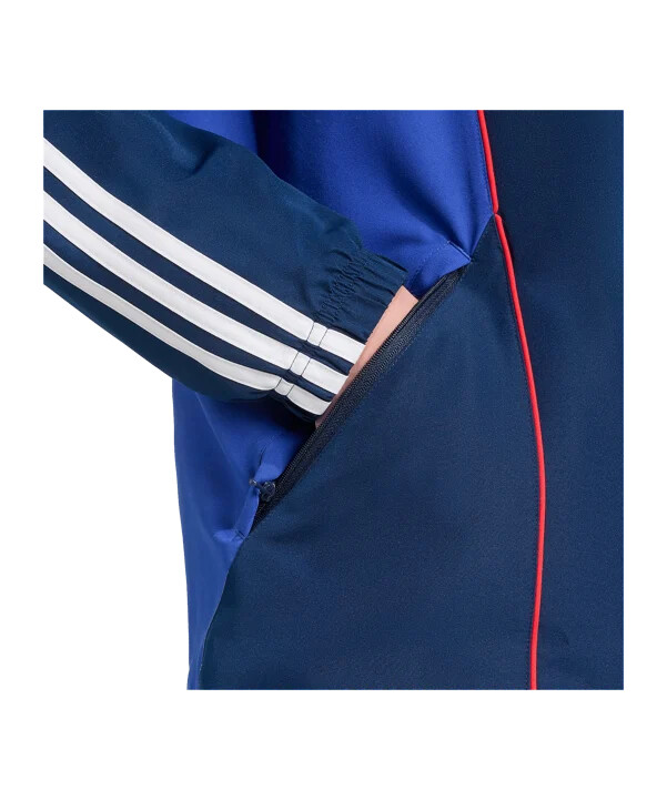 adidas olympique lyon ubp track sweatshirt blau