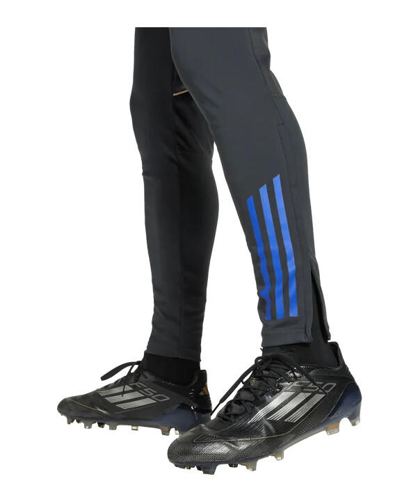 adidas olympique lyon trainingshose grau