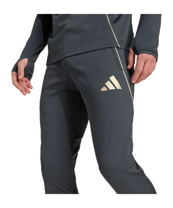 adidas olympique lyon trainingshose grau