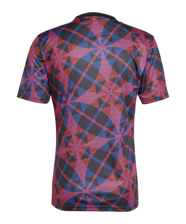 adidas olympique lyon prematch t-shirt 20252026 schwarz
