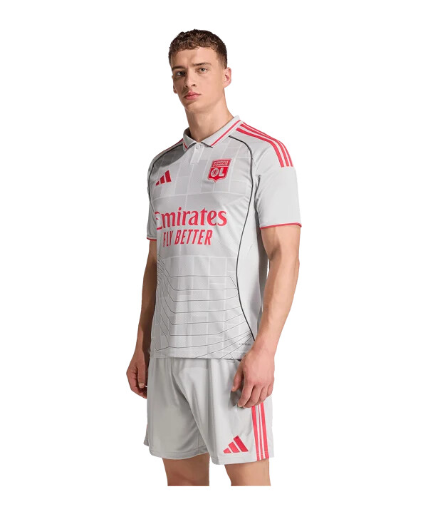adidas olympique lyon trikot 3rd 20252026 grau