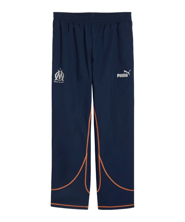 puma olympique marseille ftblstatement trainingshose blau f24