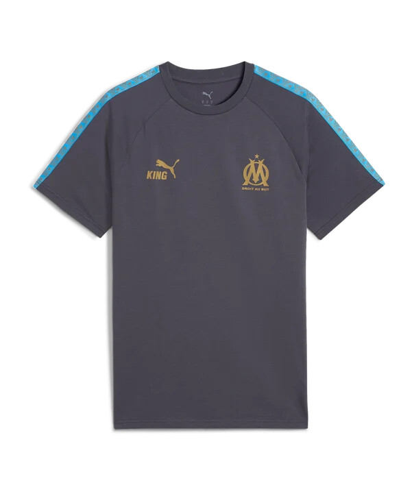 puma olympique marseille king t-shirt grau f19
