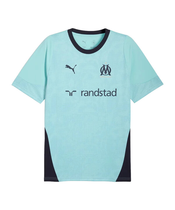puma olympique marseille training trikot blau f21