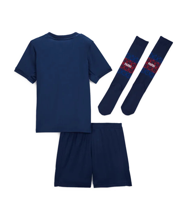 nike paris saint-germain trikot set home 20252026 kids blau f411