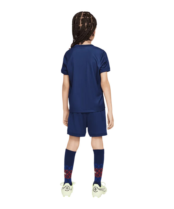nike paris saint-germain trikot set home 20252026 kids blau f411