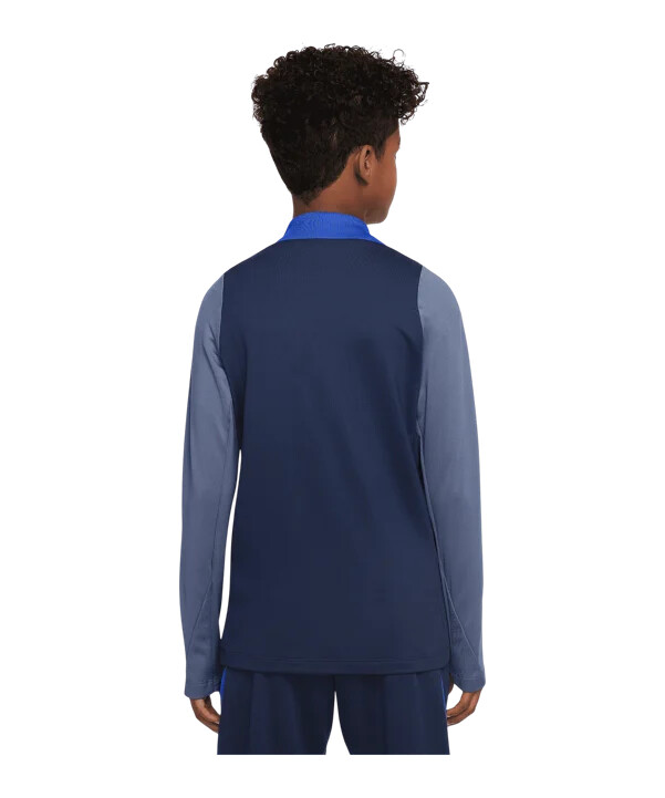 nike paris saint-germain strike drill top sweatshirt kids blau f411
