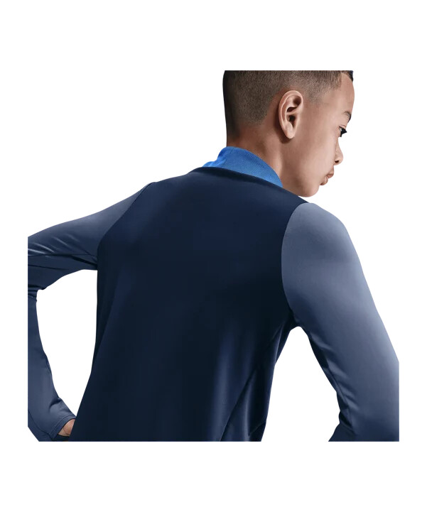 nike paris saint-germain strike drill top sweatshirt kids blau f411