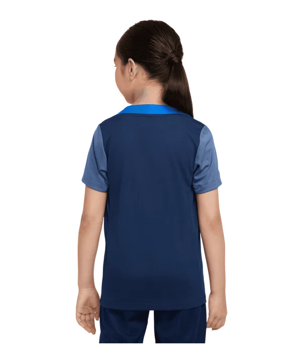 nike paris saint-germain strike trainingsshirt kids blau f411