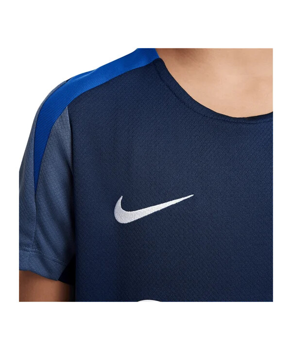 nike paris saint-germain strike trainingsshirt kids blau f411