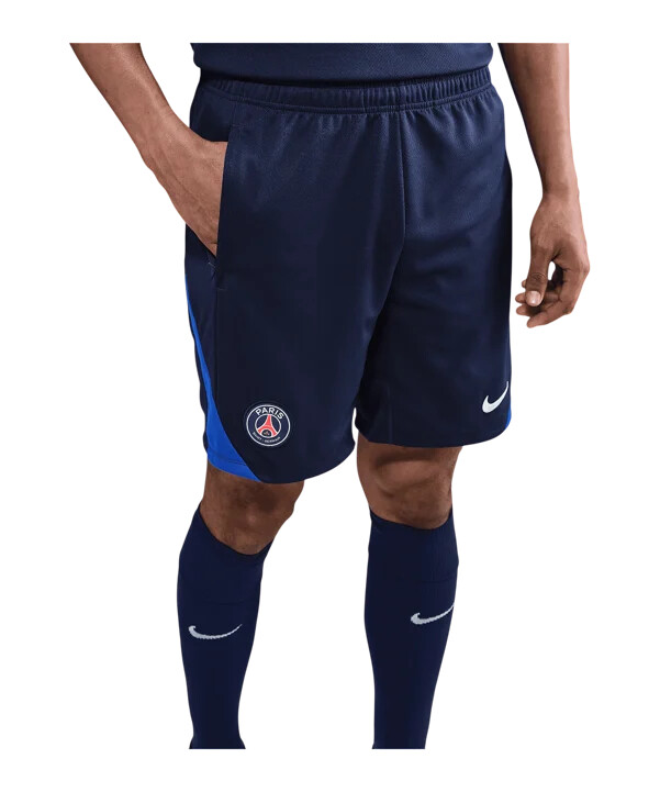 nike paris saint-germain strike short blau f410
