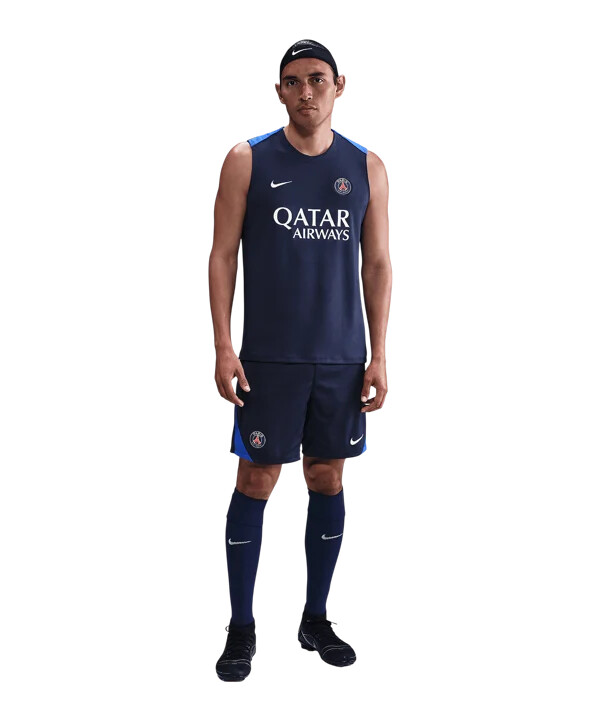 nike paris saint-germain strike short blau f410