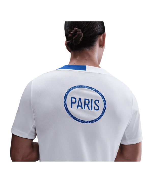 nike paris saint-germain strike trainingsshirt weiß f101