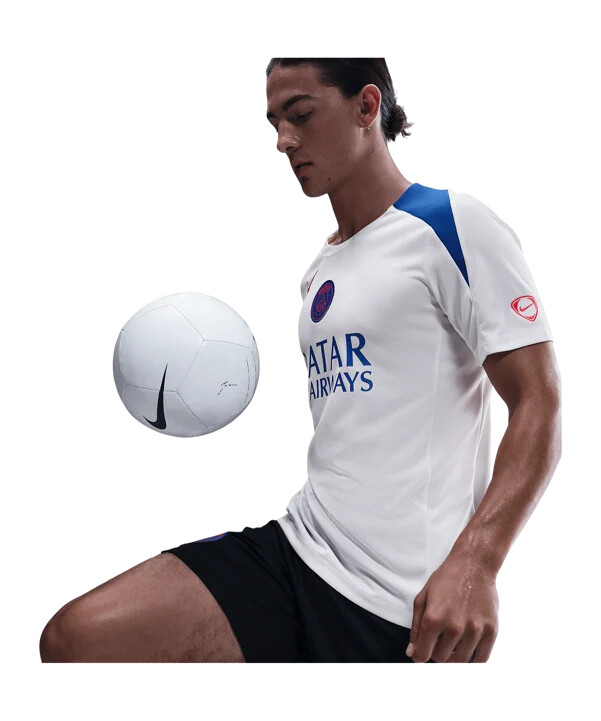 nike paris saint-germain strike trainingsshirt weiß f101