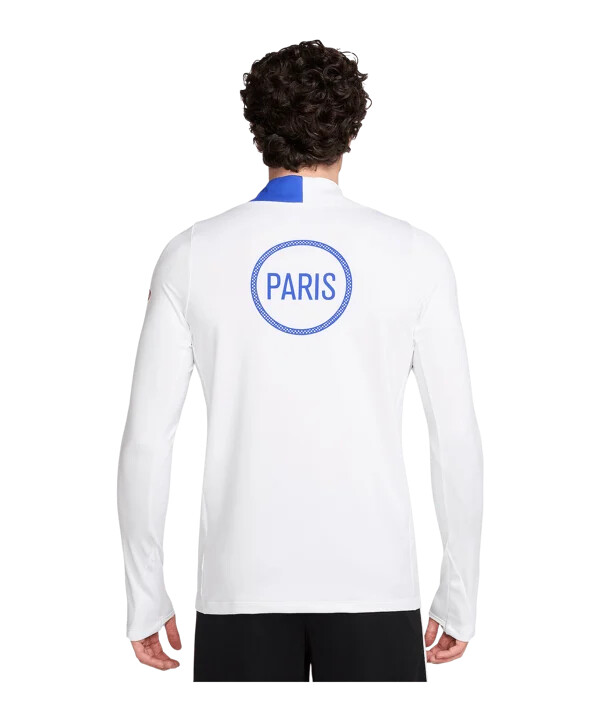 nike paris saint-germain drill top sweatshirt weiß f101
