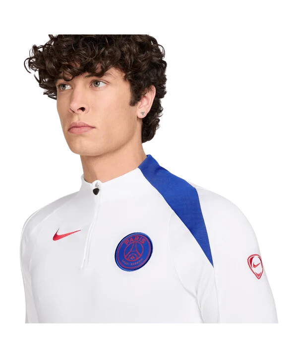nike paris saint-germain drill top sweatshirt weiß f101