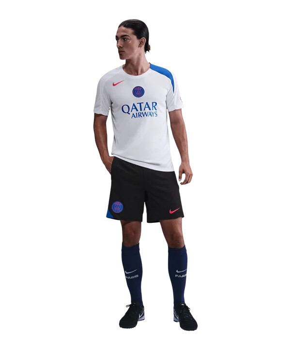 nike paris saint-germain strike short schwarz f010