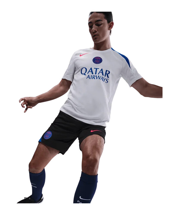 nike paris saint-germain strike short schwarz f010