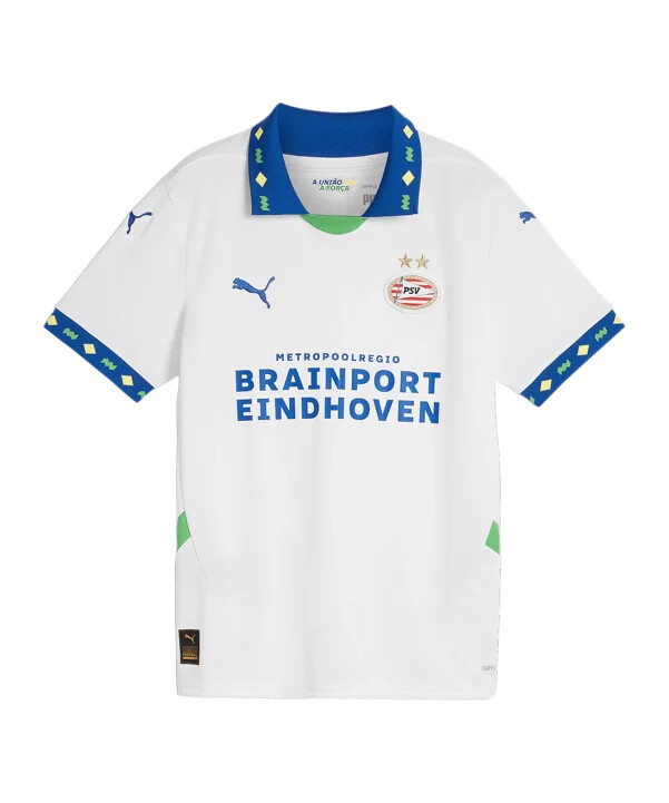 puma psv eindhoven trikot 3rd 20242025 kids weiss f03