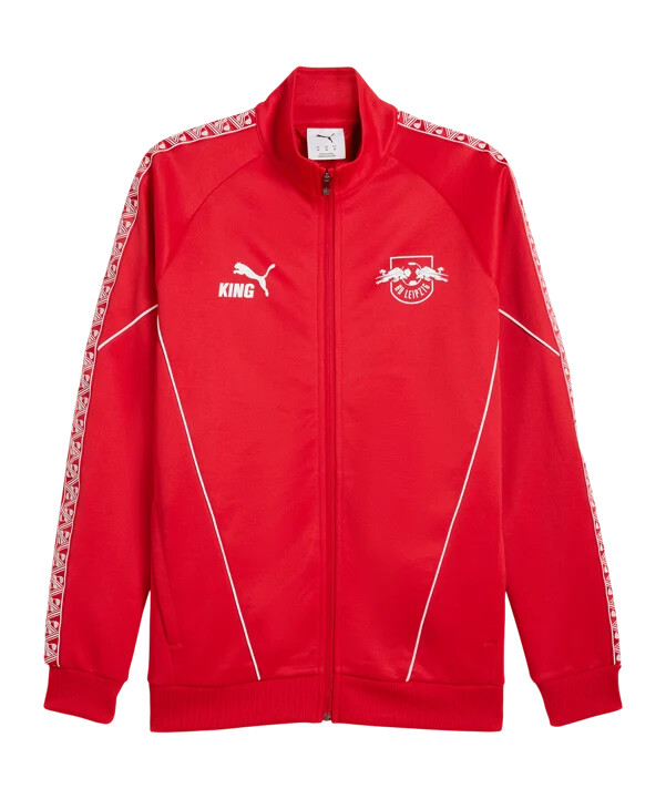 puma rb leipzig king anthem jacke rot f04
