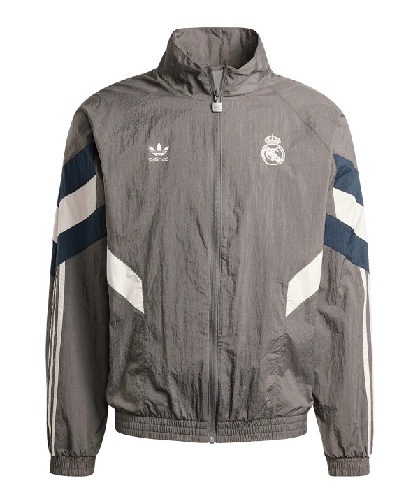 adidas originals real madrid sweatshirt braun