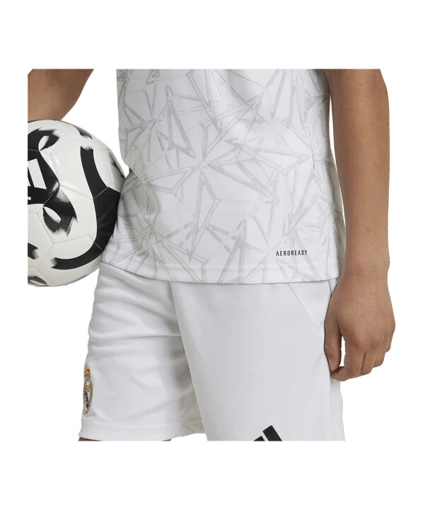 adidas real madrid prematch shirt 20242025 kids weiss