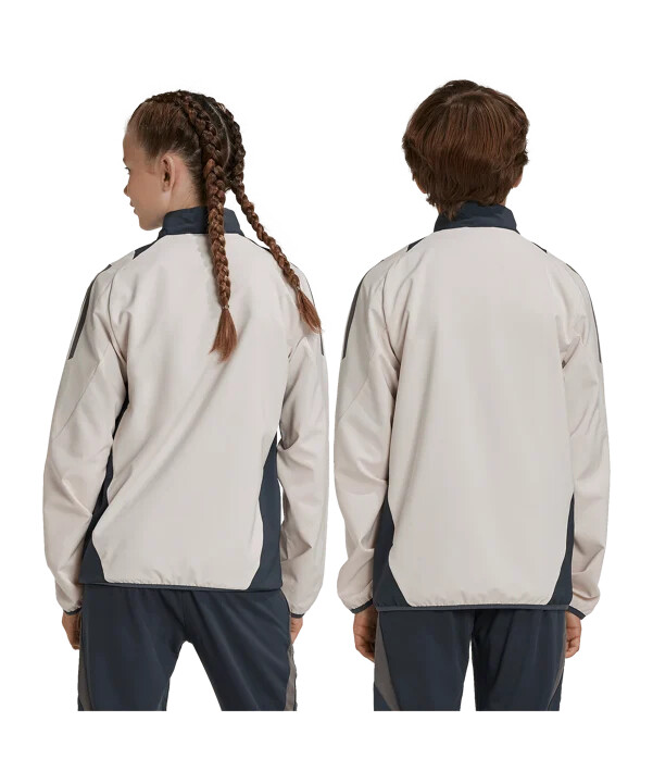 adidas real madrid prematch jacke kids grau