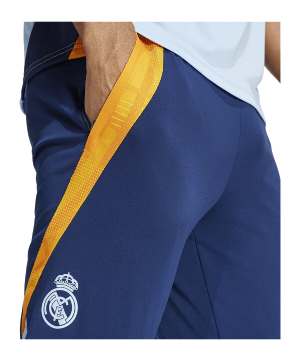 adidas real madrid trainingshose blau