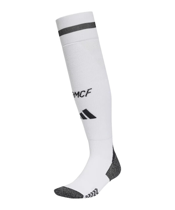 adidas real madrid strumpfstutzen home 20242025 weiss