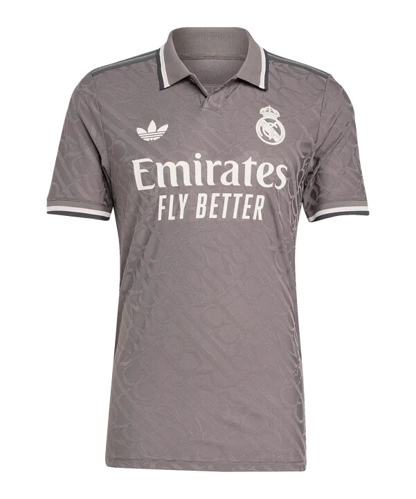 adidas originals real madrid auth. trikot 3rd 20242025 braun