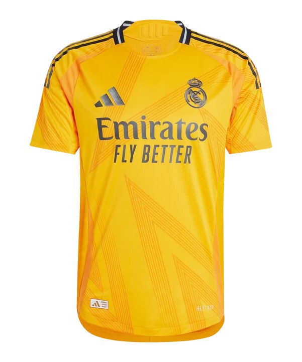 adidas real madrid auth. trikot away 20242025 orange