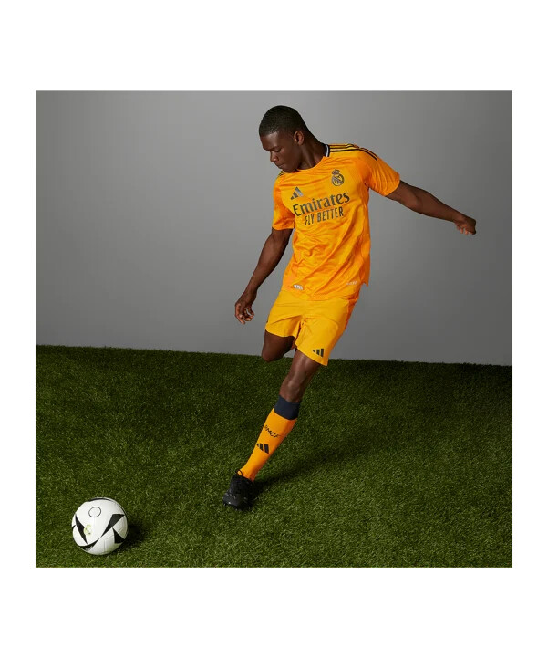 adidas real madrid auth. trikot away 20242025 orange
